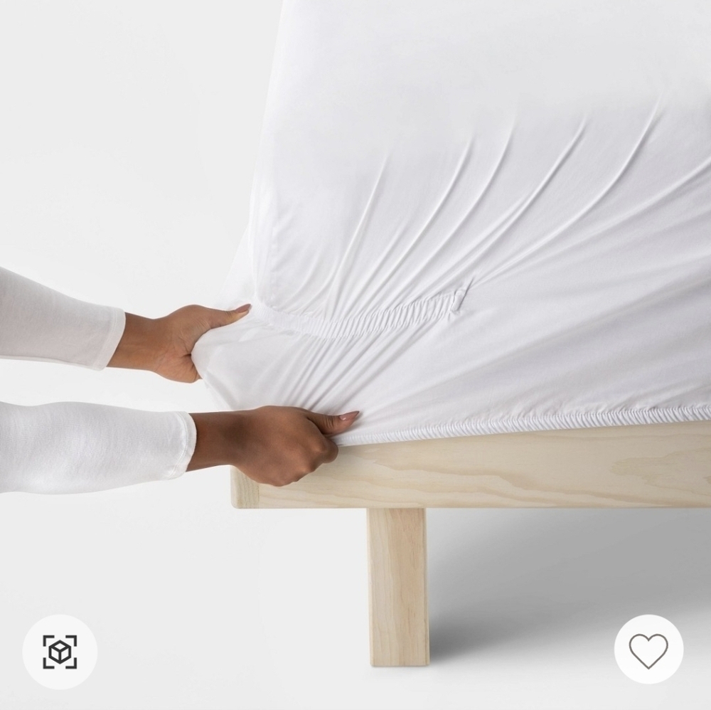 King solid performance sheet set white - Picture 2 of 3